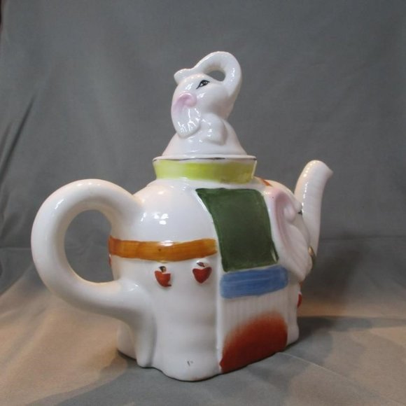 Ceramic Elephant Teapot - Picture 7 of 8